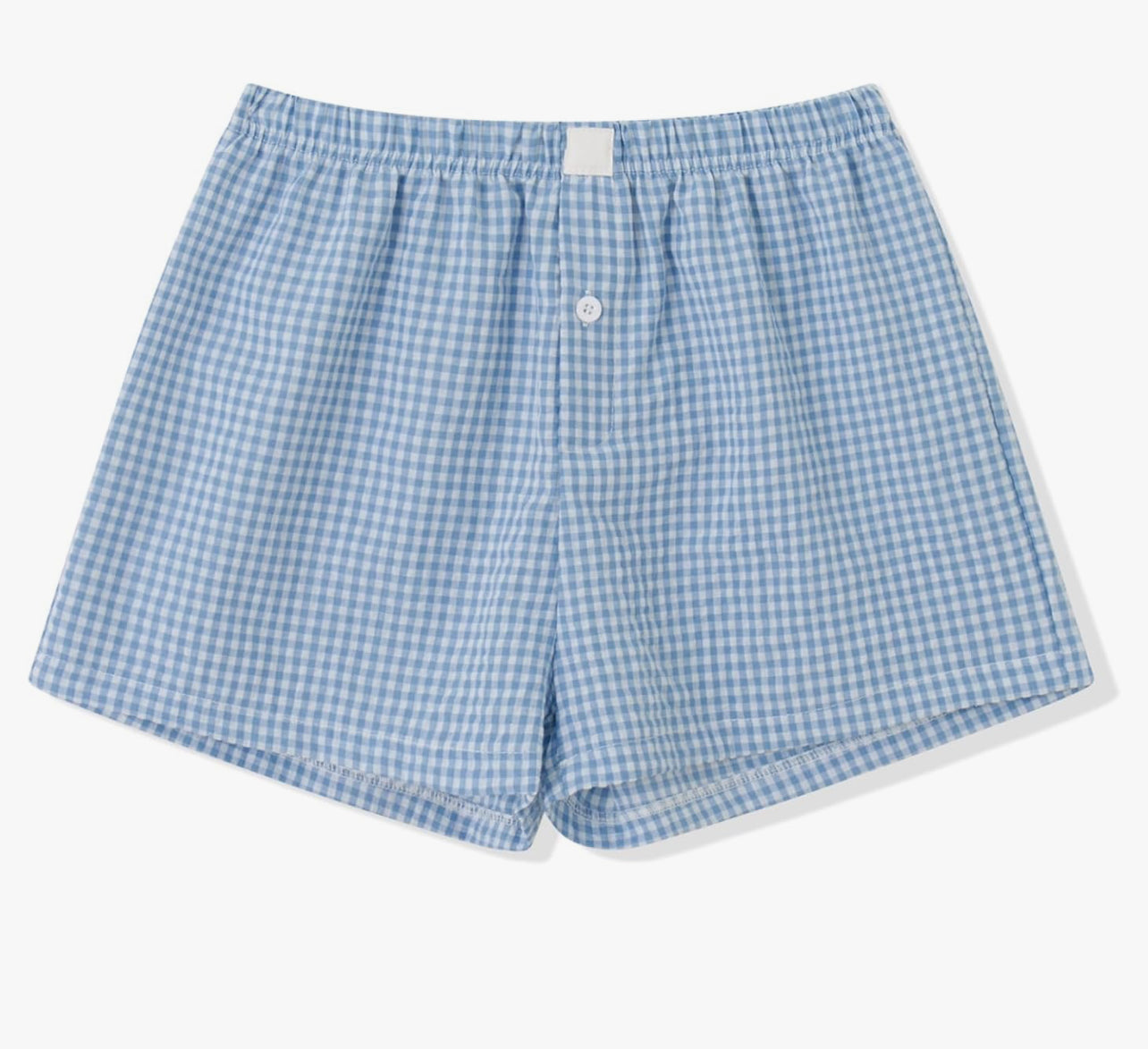 Game day Women’s Gingham Pattern College Boxer Shorts